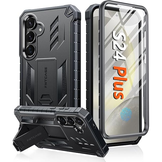 wonima11 Lanhiem for Samsung Galaxy S8 Case, IP68 Waterproof Dustproof Case with Built-in Screen Protector, Rugged Full Body Shockproof Protective Phone Cover for Galaxy S8 (Black)