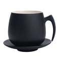 thumbnail image 1 of Billuyoard La cerámica esmeriló la porcelana durable determinada de la taza de café de cerámica para la taza fácil de la limpieza para el té Juegos de servir café y té Negro, 1 of 1