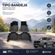 thumbnail image 4 of RHINO Tapetes Premium de Uso Rudo para Nissan Frontier | Juego Delantero y Trasero | TPE Antiderrapante | Ajuste Exacto Tipo OEM | Protección Contra Lodo, Arena y Derrames | Negro, 4 of 9