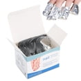 thumbnail image 1 of Envolturas Desechables Para Quitar Esmalte De Uñas, 50 Unidades 2 En 1, Envolturas De Papel De Aluminio Para Quitar Esmalte De Uñas, Gel UV De Algodón, Almohadillas De Algodón, 1 of 7