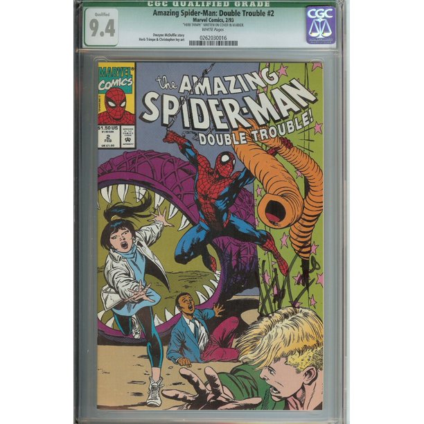 El Asombroso Hombre Araña Doble Problema #2 Firmado Herb Trimpe CGC 9.4