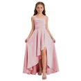 thumbnail image 2 of Vestido de Manga Larga Una Línea para las Mujeres Elástico Twirly Patinador Escuela Vestido de Recital Cuello Redondo Sólido Vestido para Niña de 4-14 Años, 2 of 6