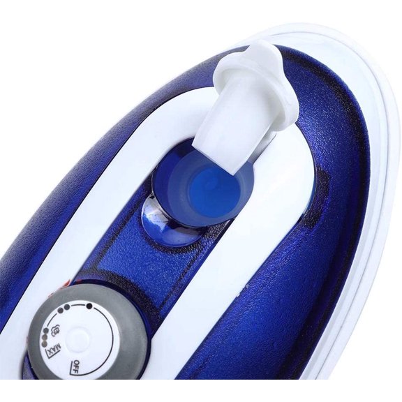 Plancha de vapor portátil con control de temperatura, vaporizador de ropa elimina las arrugas para ropa con calor rápido, cepillo de vapor de tela para el hogar y viajes.