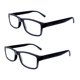 thumbnail image 1 of lentes de lectura retro 1.25 negro 2 piezas, 1 of 6