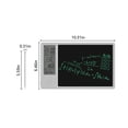 thumbnail image 3 of Pisexur - Tableta electrónica de 10 pulgadas con calendario, pantalla LCD con temperatura y humedad, ideal para el hogar, la oficina, el escritorio y el despertador. Electrónica para niños y organiza, 3 of 9