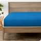 thumbnail image 1 of Sábana Ajustable de Lujo Bare Home Colección 1800 Tamaño Queen Azul Medio, 1 of 7