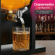 thumbnail image 2 of Decantador Temático de Vidrio Balón de Futbol Americano Vanlig - Set de Lujo con Vasos y Piedras de Acero, 2 of 8