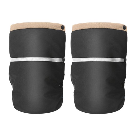 Guantes de invierno ligeros Accesorios para bebés Tela Oxford Accesorios de forro polar Mano Beige