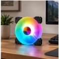 thumbnail image 1 of HINTRMENT 2Ud Ventiladores Rgb Para Computadora Con Estilizado Y Material ABS Resistente, 1 of 8