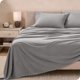 thumbnail image 2 of Juego de Sábanas de Vellón Polar Extra Lujoso Bare Home Tamaño King Gris Claro, 2 of 8