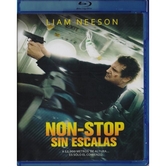 Sin Escalas Non - Stop Liam Neeson Pelicula Blu-ray PRODISC Sin Escalas Non - Stop Liam Neeson Pelicula Blu-ray