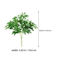 thumbnail image 2 of unbranded 2Ud Ramos Artificiales De Hojas De Sauce Verde Para En Hogar Y Eventos, 2 of 8