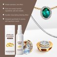 thumbnail image 4 of Solución para Limpiar Joyería, Pulidor Líquido, Removedor de Deslustre, con Fórmula Suave, Botella de 100ml, para Oro, Plata, Diamantes, Piedras Preciosas y Metales Finos, 4 of 9