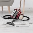 thumbnail image 3 of Black+Decker Power Pro Aspiradora con Succión Continua para Pisos, tapiceria, alfombras y Pelo de Mascotas, Control Ajustable de succión, Filtro Lavable de 4.5 L, Cable retráctil, Modelo VCBD8090, 3 of 5