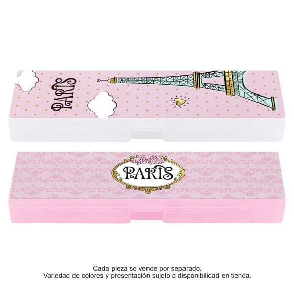 Estuche Prichos París de Plástico Varios Modelos 1 Pieza