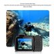 thumbnail image 3 of Cámara Submarina 4K 65MP Autococutamiento De Doble Pantalla Para Snorkel En Actividades De Playa De Buceo, 3 of 7