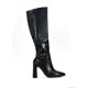 thumbnail image 2 of OY024 Bota Tacon alto tubo alto con hebilla Negro Talla 26 - Marca May, 2 of 4