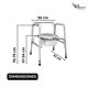 thumbnail image 2 of Silla Baño Discapacitado Comodo Pegaso, 2 of 4