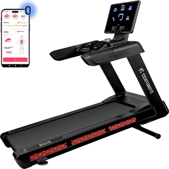 Caminadora para Gimnasio Profesional Centurfit 25km/h 28 Niveles Inclinacion Automatica Uso Rudo Profesional de Alta Resistencia Motor AC