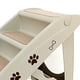 thumbnail image 5 of Escalera para Perro y Gato Mascota Antideslizante Antiderrapante Plegable 4 niveles Resistente 39x64x50cm Color Gris, 5 of 10