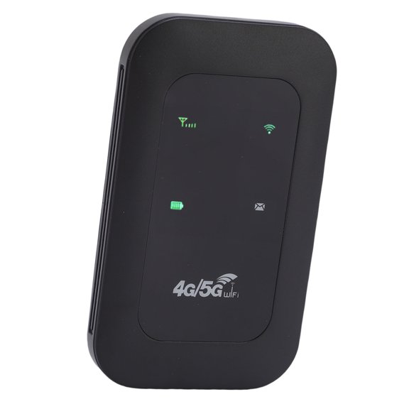 Enrutador WiFi Móvil, Pantalla LED A Color, Ranura Para Tarjeta SIM, Enrutador Móvil Portátil 4G 5G Para Acampar