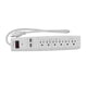 thumbnail image 2 of Supresor de Picos Sanelec con 2 Entradas Usb  1356, 2 of 4