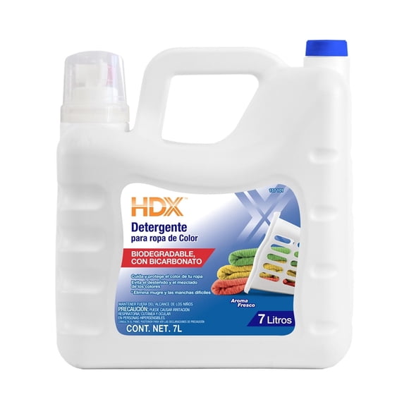 Detergente Líquido Hdx Ropa Color Azul
