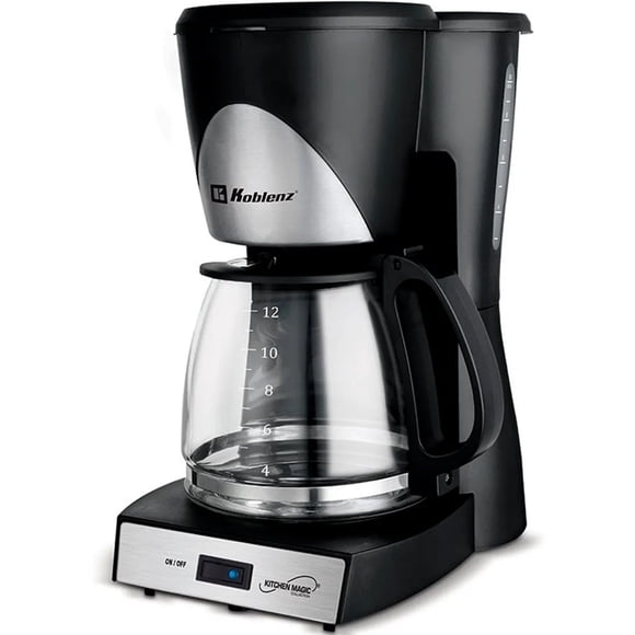 Cafetera KOBLENZ CKM-212 IN 12Tazas Negro 00-0601-00-5