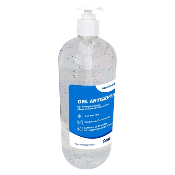Medimart Gel Antibacterial Bote Dispensador 1 Litro