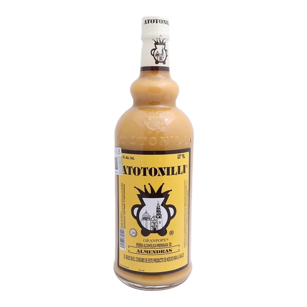 Paquete de 3 Rompope Atotonilli Almendra 1 L