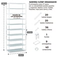 thumbnail image 5 of Mueble Zapatera Armario Organizador Repisa Armable Multiusos, 5 of 5