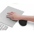 thumbnail image 2 of Ergonomic wrist rest memory foam wrist rest for keyboard and mouse hand rest set black, 2 of 3