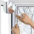 thumbnail image 5 of Mosquitera magnética personalizable para ventanas, malla fina de fibra de vidrio para varios tipos de ventanas, mosquitera eficaz, tela semitransparente blanca de hasta 150 cm x 200 cm, 5 of 5