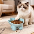 thumbnail image 4 of Cats Food Bowl Large Capacity Pet Food Bowl Cute Drinking Bowl For Cats To Protects The Neck, 4 of 7