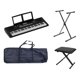 thumbnail image 2 of Roland E-x10 Teclado Digital 61 Teclas Con Funda Base Banco, 2 of 5