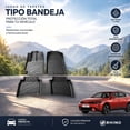 thumbnail image 4 of RHINO Tapetes Premium de Uso Rudo para Kia K3 | Juego Delantero y Trasero | TPE Antiderrapante | Ajuste Exacto Tipo OEM | Protección Contra Lodo, Arena y Derrames | Negro, 4 of 9