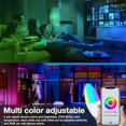 thumbnail image 4 of Tuya E14 LED Bulb Smart Zigbee/Wifi Light Candle Bulbs RGBCW 5W Dimmable, 4 of 5