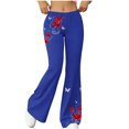 thumbnail image 3 of TaTaai Women's Loose Comfortable Flared Wide Leg Yoga Pants Fashion Casual Sports Fitness Trousers Soft Breathable All Match Daily Wear Gift, 3 of 7