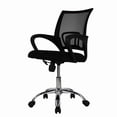 thumbnail image 1 of Silla de Oficina Ejecutiva Mundo In JM-107 Mesh Negro, 1 of 8