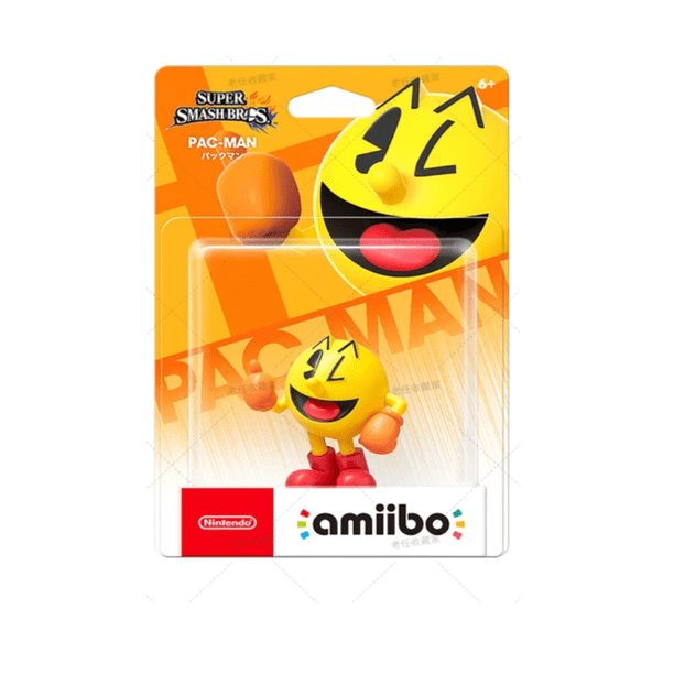 Figura Amiibo Nintendo Pac-man Pacman Super Smash Bros
