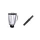 thumbnail image 1 of Combo/Pack vaso vidrio completo 2L + tamper desatascador de alimentos, 1 of 1