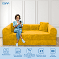 thumbnail image 3 of SOFA CAMA TEDDY KING SIZE CATCH MUSTARD, 3 of 8