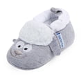 thumbnail image 4 of Recién Nacido, Lindo Animal, Bebé, , Antideslizantes, Niño, , , Prewalker, Zapatillas - Gris, 13cm, 4 of 7