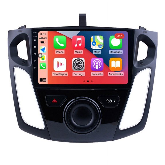 RoverOne Coche Radio Estéreo GPS Navegación Autoradio CarPlay Android Auto para Ford Focus 3 Mk 3 2011 - 2019