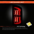 thumbnail image 3 of Luces Traseras LED AKKON con carcasa cromada para Dodge Ram 1500/2500/3500, 3 of 7