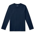thumbnail image 1 of Playera Fruit of the Loom para Hombre,Manga Larga Cuello Redondo, Azul Marino, Talla M, 1 of 1