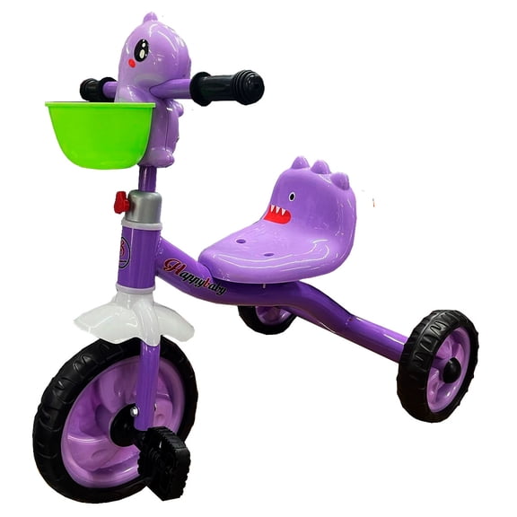 TRICICLO DINOSAURIO MORADO