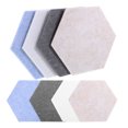thumbnail image 1 of unbranded 8Ud Azulejos Hexagonales De Fieltro Para Tablero De Notas Con Duradero Multicolor, 1 of 7