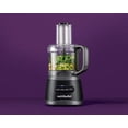 thumbnail image 1 of Procesador de alimentos Nutribullet 450 vatios con capacidad de 7 tazas y accesorios de acero inoxidable, trituración, picar y masa, color negro, 1 of 5