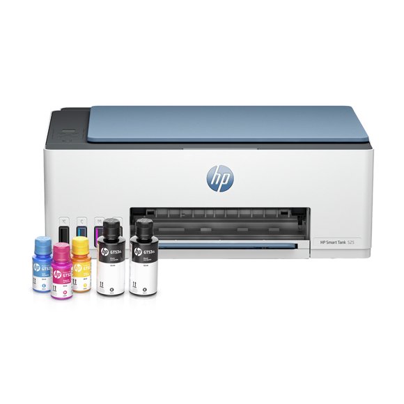Multifuncional HP Smart Tank 525 Negro 12PPM/Color 5PPM USB 2.0 (1F3W3A) HP 1F3W3A